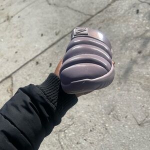 Nike Lavender Slide Slippers burrow light ore violet